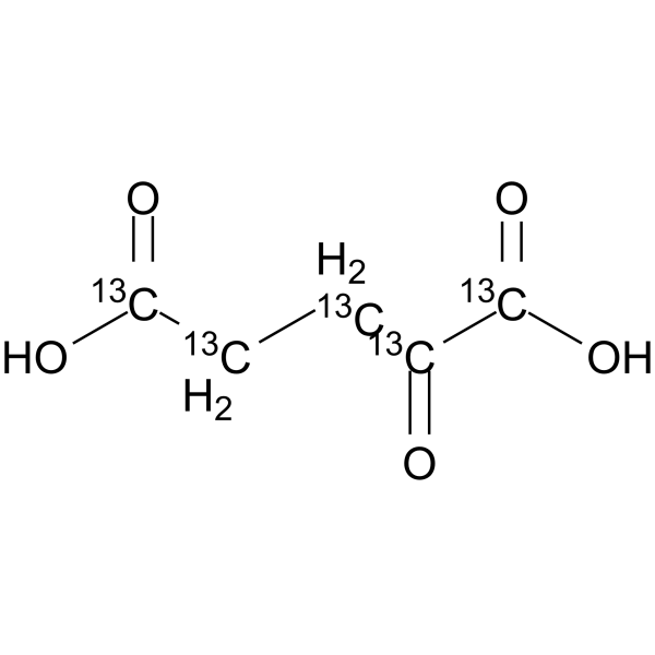 2-Ketoglutaric acid-13C5 (alpha-ketoglutaric acid-13C5) 161096-83-9